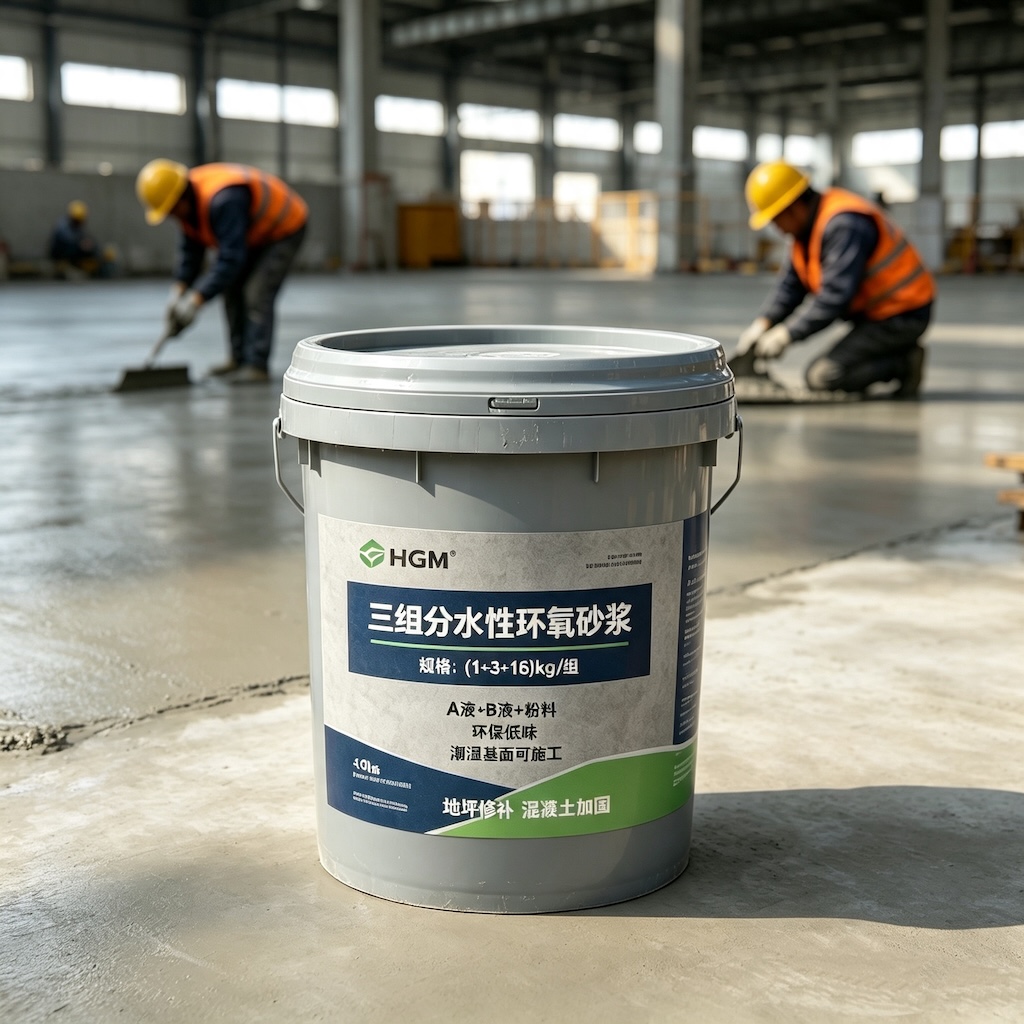 确山三组份水性环氧砂浆